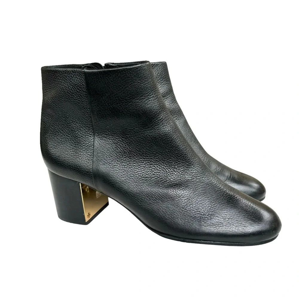 Tory Burch Cleveland Booties Black Ankle Boots Women